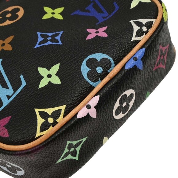 Louis Vuitton Black Monogram Multicolor Rift Shoulder Bag M40056 TH1015 154213 - Picture 4 of 10